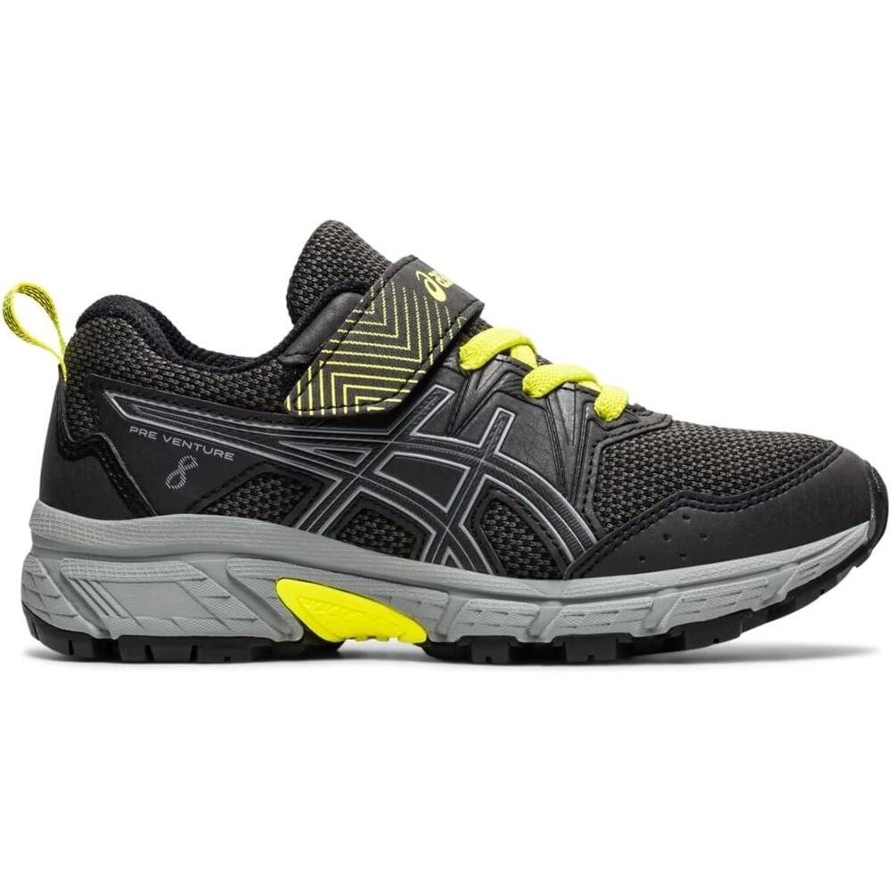 ASICS Kid's PRE Venture 8 Pre-School Running Shoes K12 GRAPHITE GREY